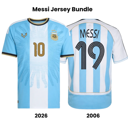 Camiseta Versión Jugador Especial La Albiceleste Mundial 2026 Azul