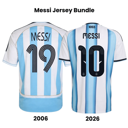 Camiseta Versión Jugador Especial La Albiceleste Mundial 2026 Azul