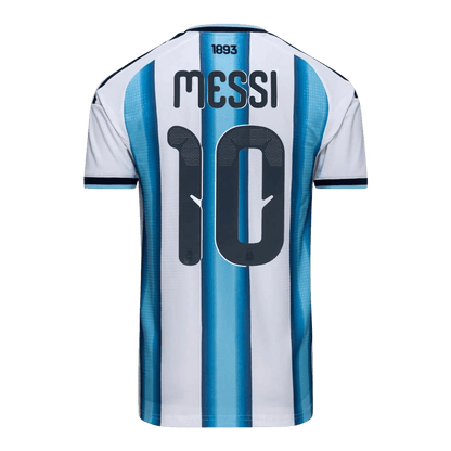 Camiseta de local de la selección argentina, versión jugador, de Messi #10, Mundial 2026