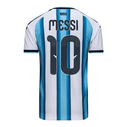 Camiseta de local de la selección argentina, versión jugador, de Messi #10, Mundial 2026