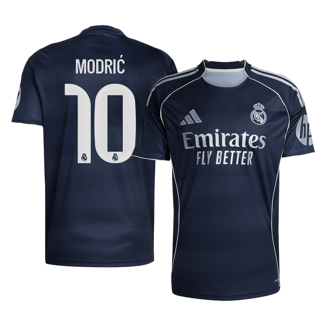 MODRIĆ #10 Maillot de football extérieur du Real Madrid 2025/26