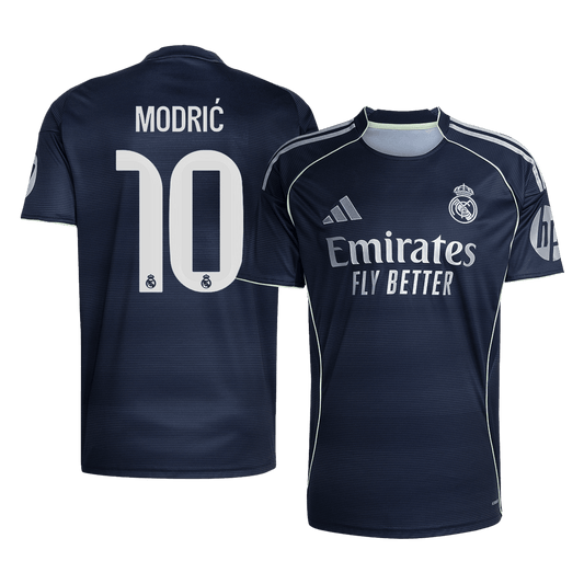 MODRIĆ #10 Real Madrid Away Soccer Jersey 2025/26