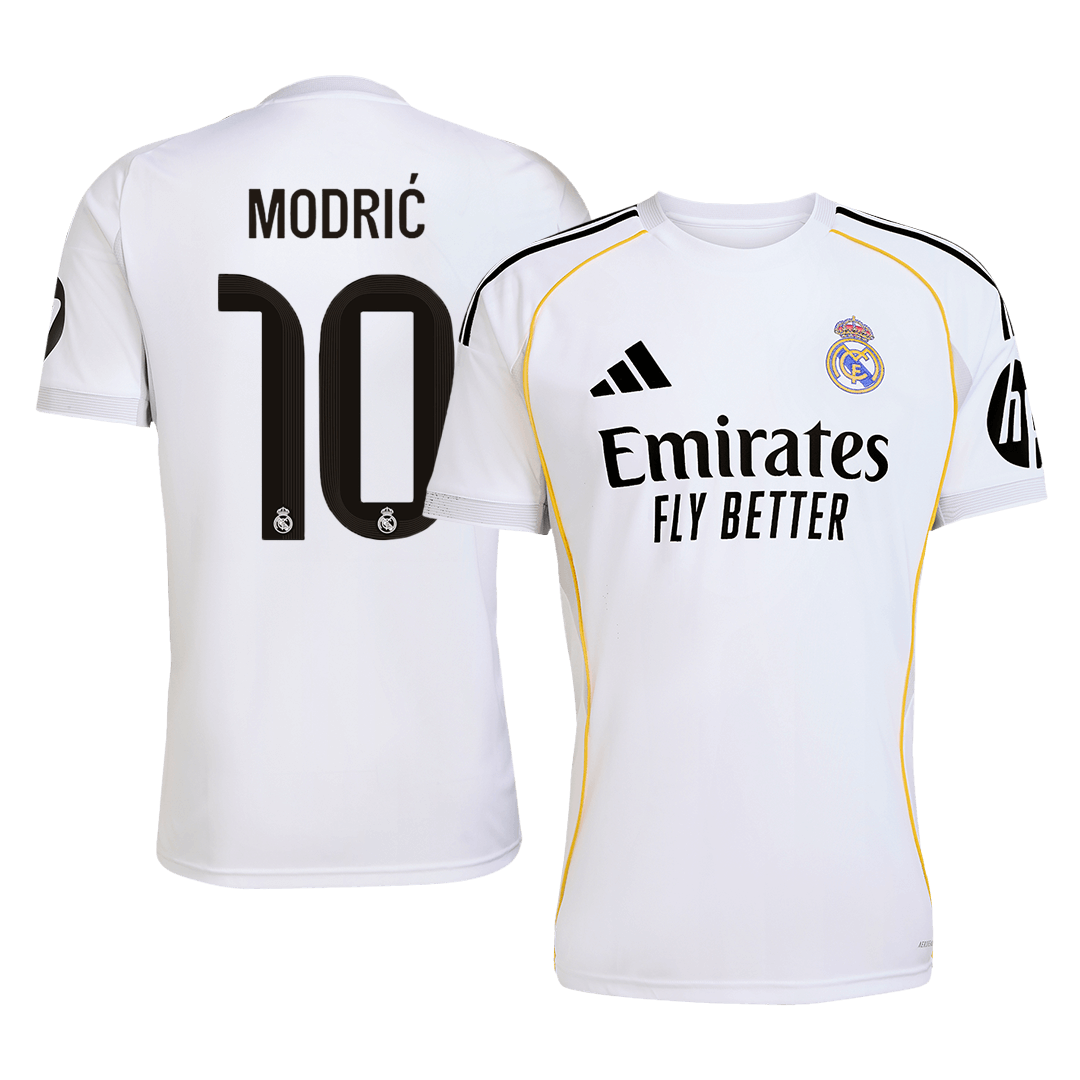 Camiseta de fútbol MODRIĆ #10 Real Madrid 1ª equipación 2025/26