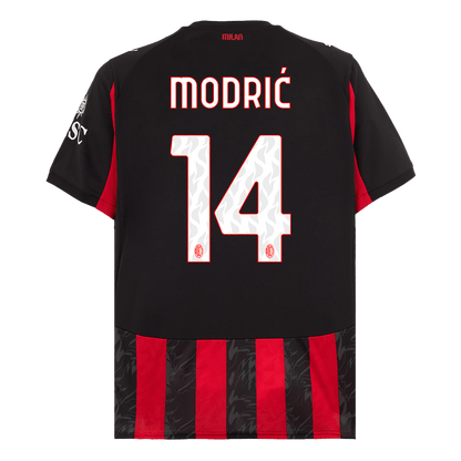 Camiseta de fútbol MODRIĆ #14 AC Milan 1ª equipación 2025/26