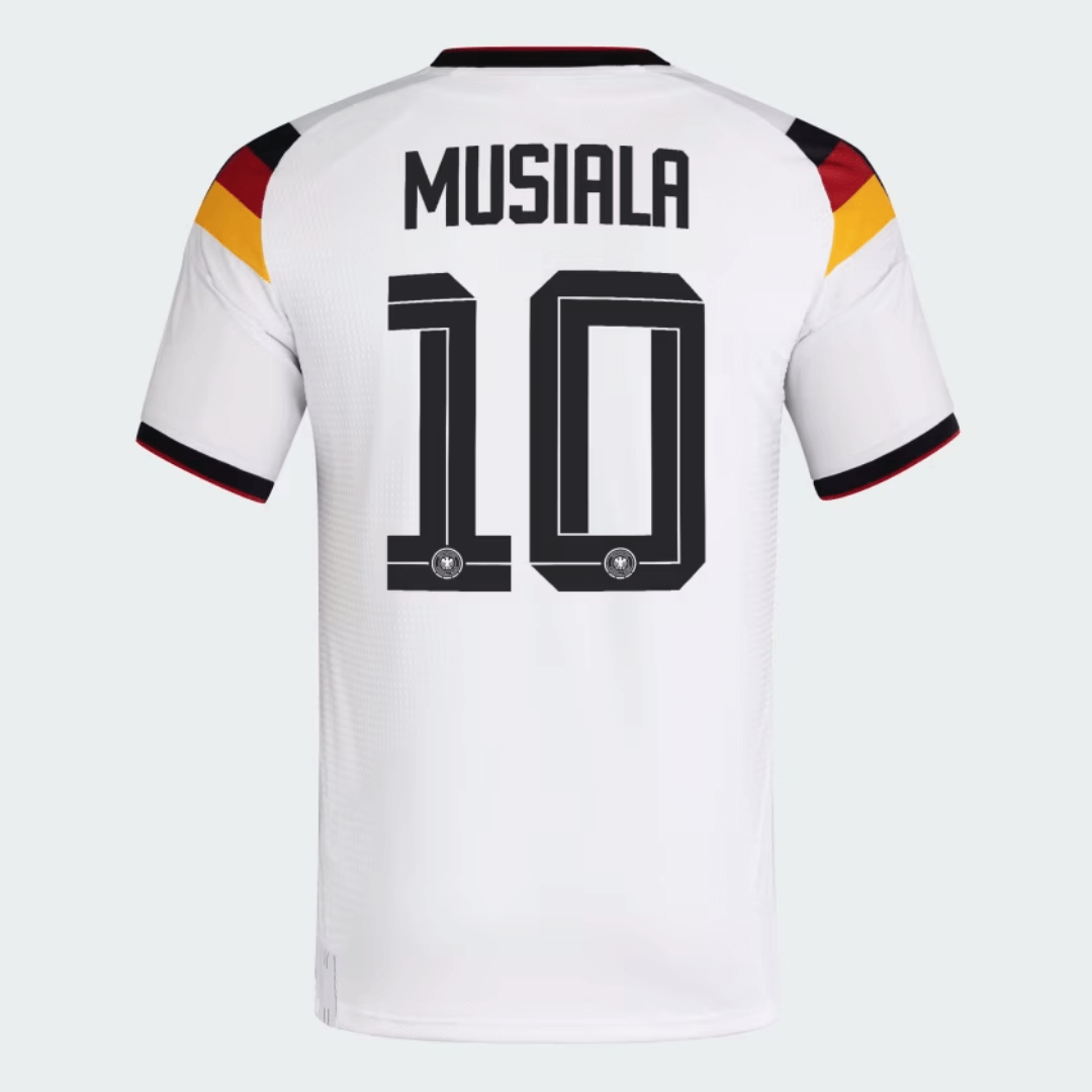 Camiseta de fútbol de local versión jugador de la selección alemana Musiala #10, Copa Mundial de 2026