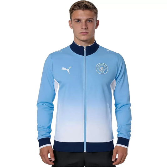 Manchester City Anthem Jacket Blue 2026/27