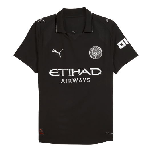 Manchester City Away Player Version Soccer Jersey 2025/26