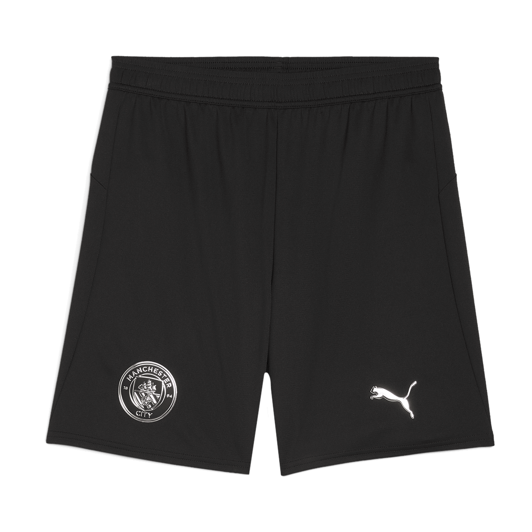 Pantalones cortos de fútbol de visitante del Manchester City 2025/26