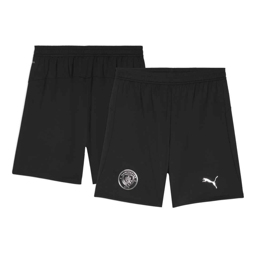 Pantalones cortos de fútbol de visitante del Manchester City 2025/26