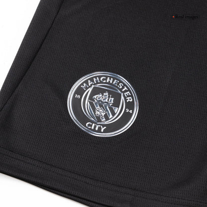Pantalones cortos de fútbol de visitante del Manchester City 2025/26