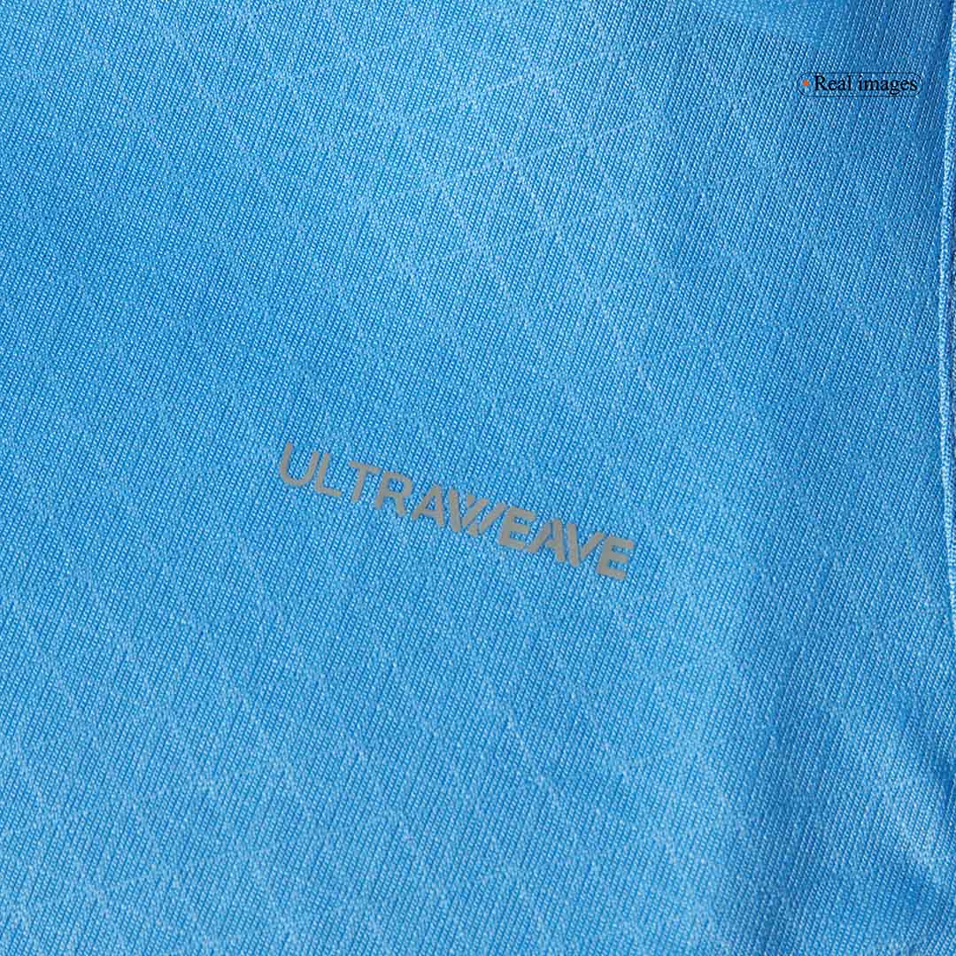 Camiseta de fútbol del Manchester City, versión jugador local, temporada 2025/26, azul