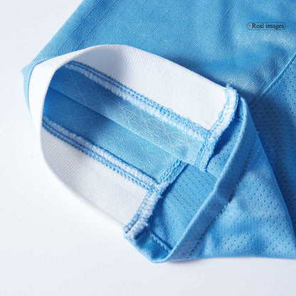 Camiseta de fútbol del Manchester City, versión jugador local, temporada 2025/26, azul