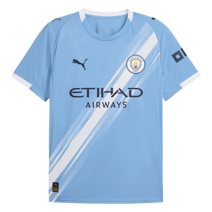 Camiseta de fútbol del Manchester City para la temporada 2025/26, azul (local)