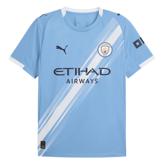 Manchester City Home Soccer Jersey 2025/26 Blue