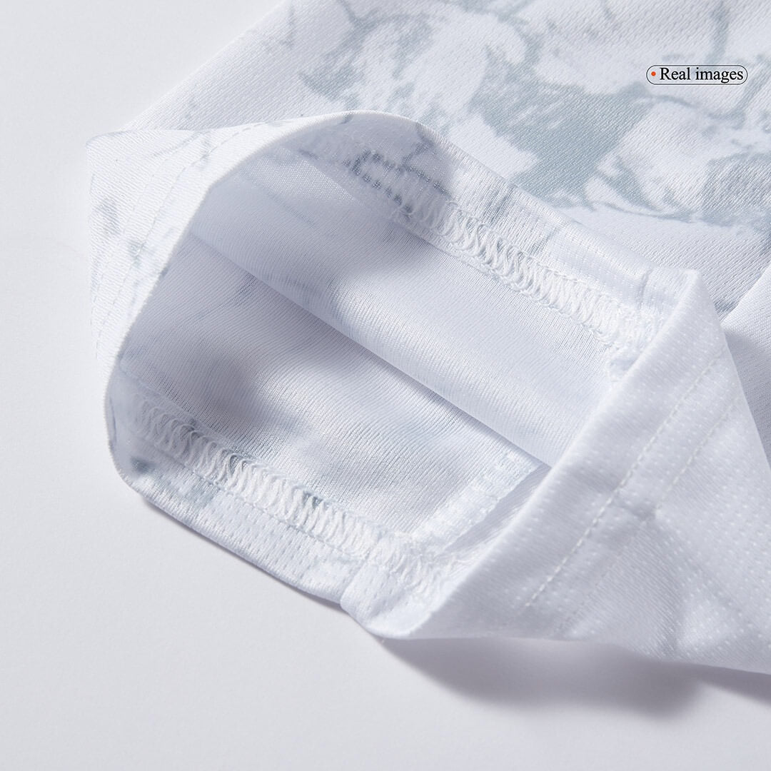 Camiseta de fútbol infantil del Manchester City 2025/26 blanca - Mundial de Clubes