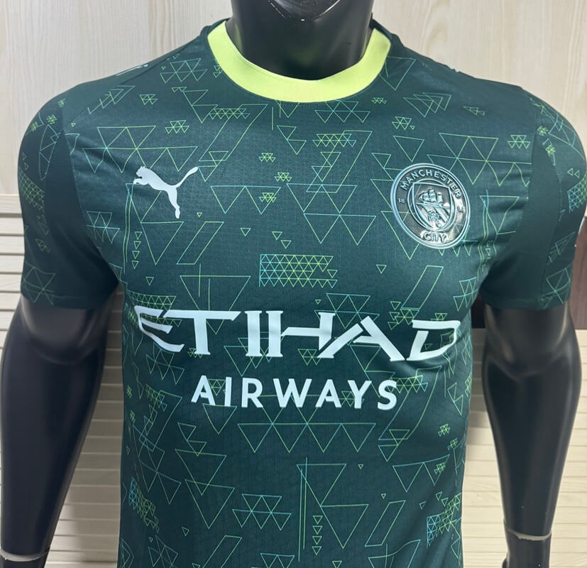 Manchester City Player Version EA Sports Fourth Jersey 2025/26