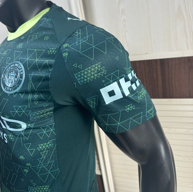 Manchester City Player Version EA Sports Fourth Jersey 2025/26