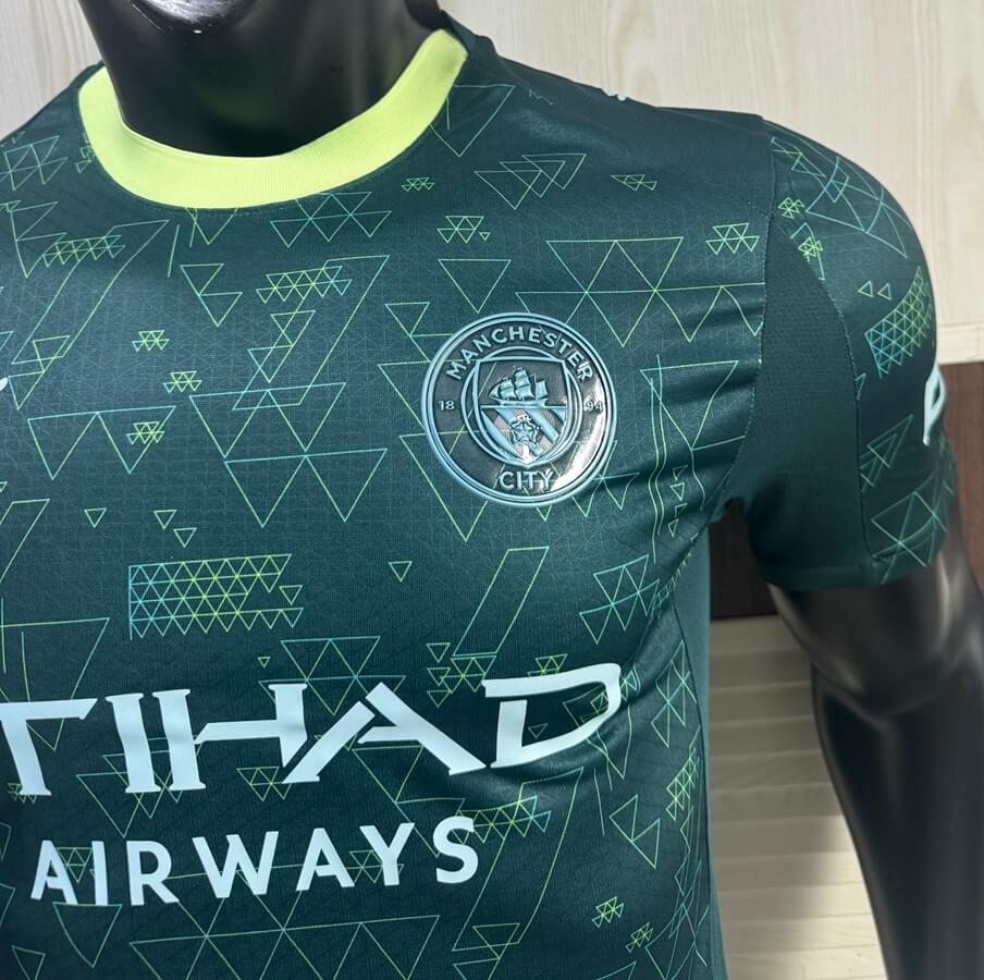 Manchester City Player Version EA Sports Fourth Jersey 2025/26