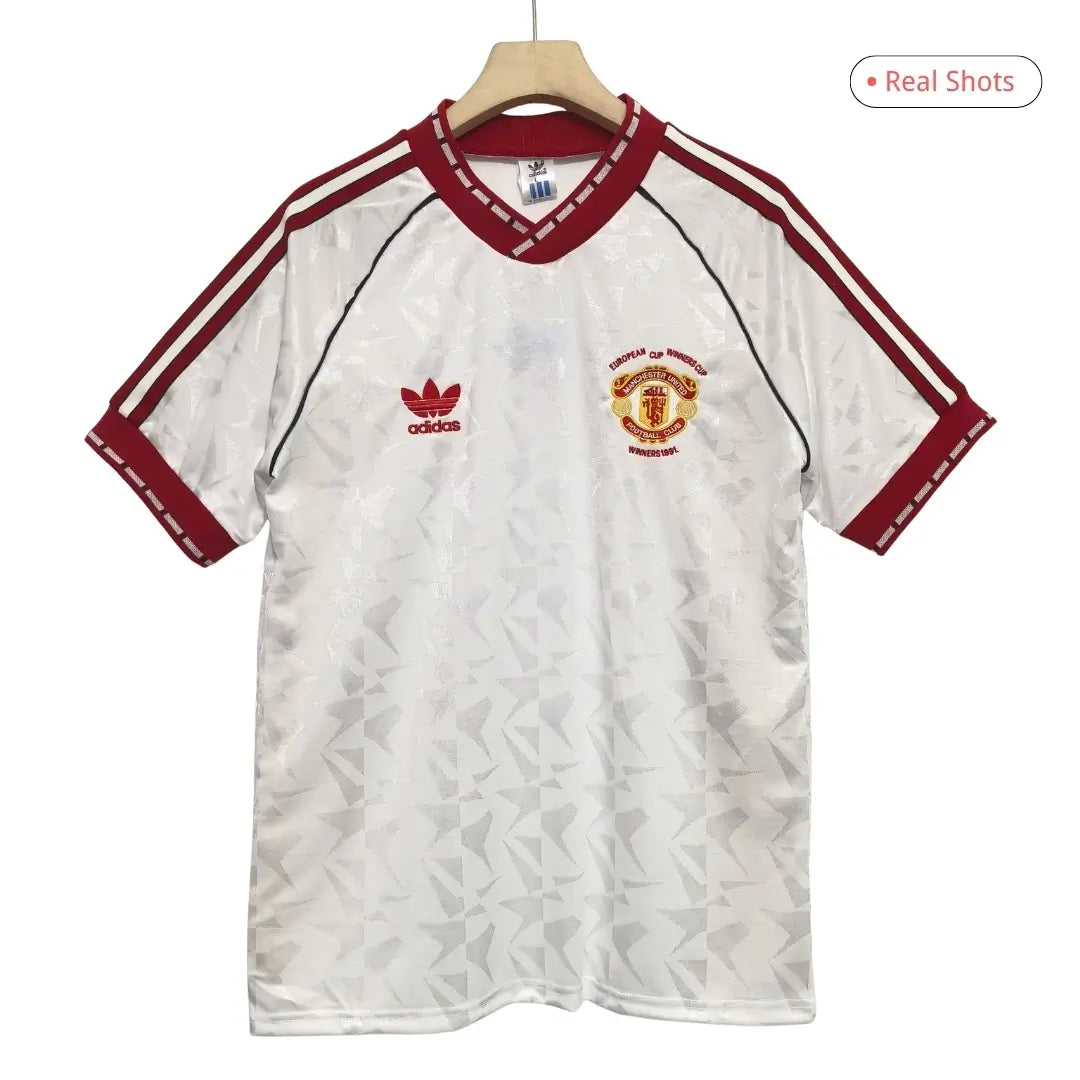 Retro Manchester United 1991 Away Soccer Jersey