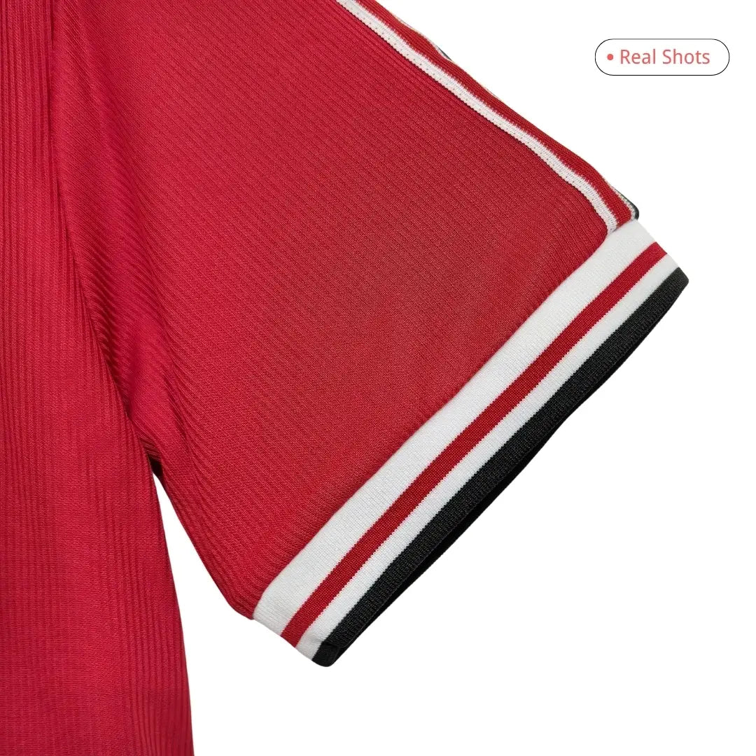 Beckham #7 Manchester United 1998/99 Home Retro Jersey