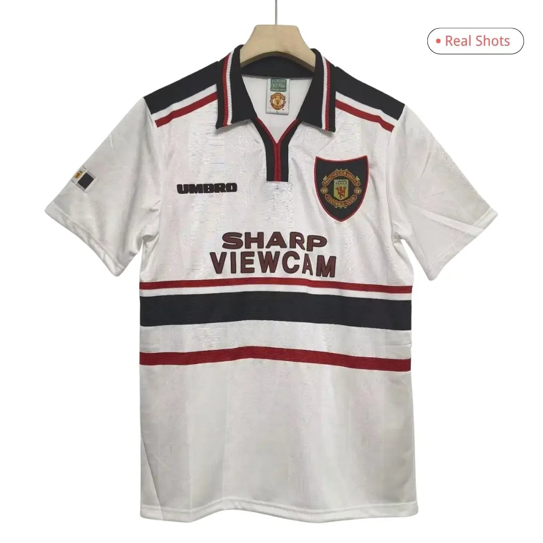 Manchester United 1998/99 Away Retro Soccer Jersey