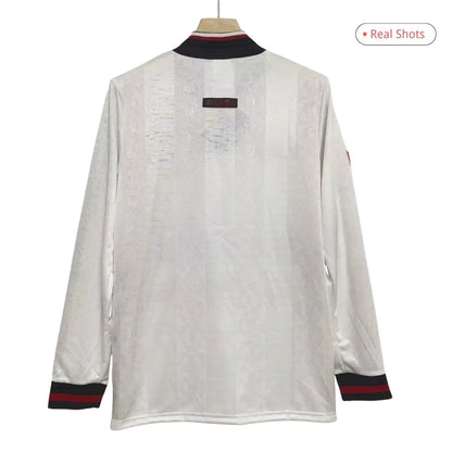 Manchester United 1998/99 Away Long Sleeve Retro Soccer Jersey