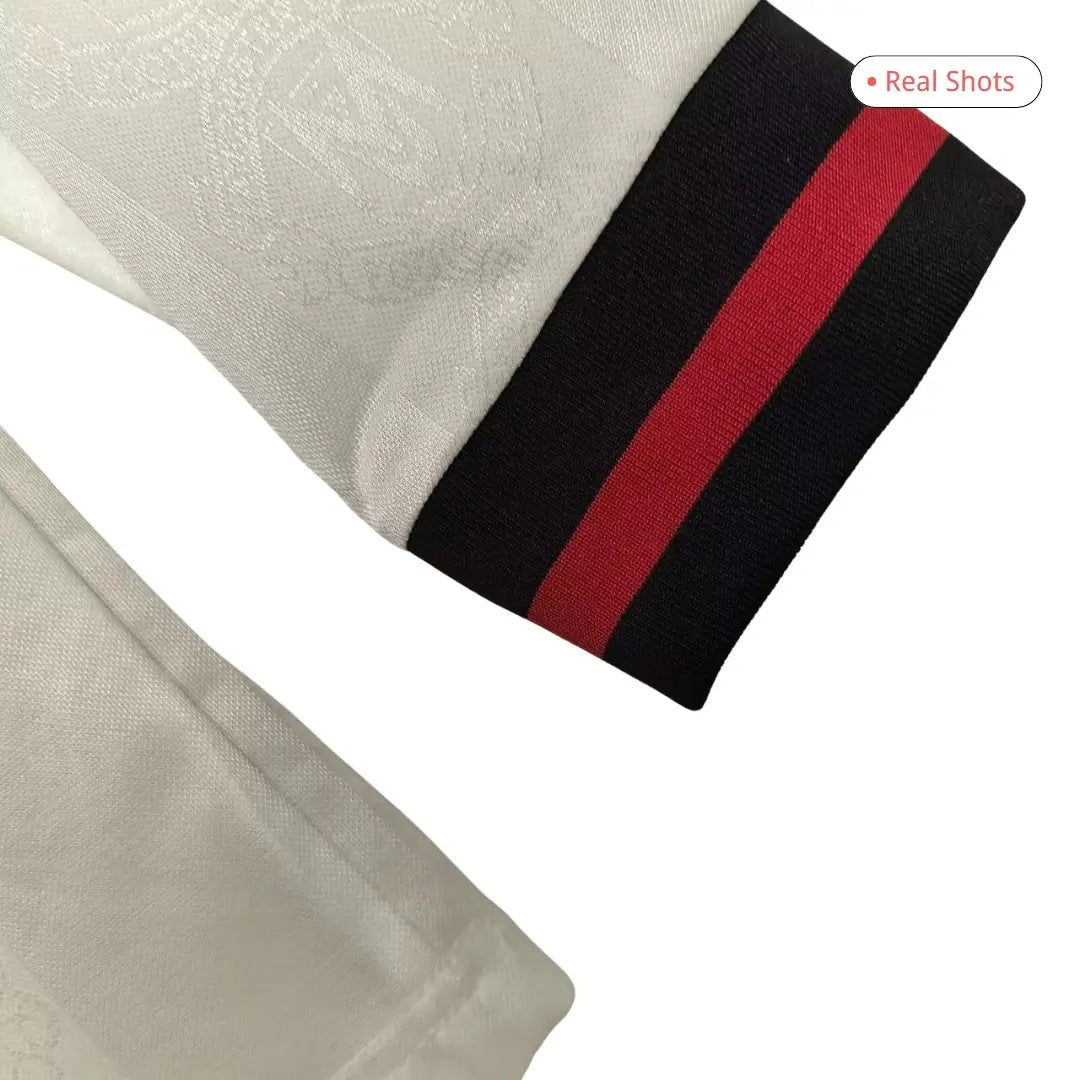 Manchester United 1998/99 Away Long Sleeve Retro Soccer Jersey