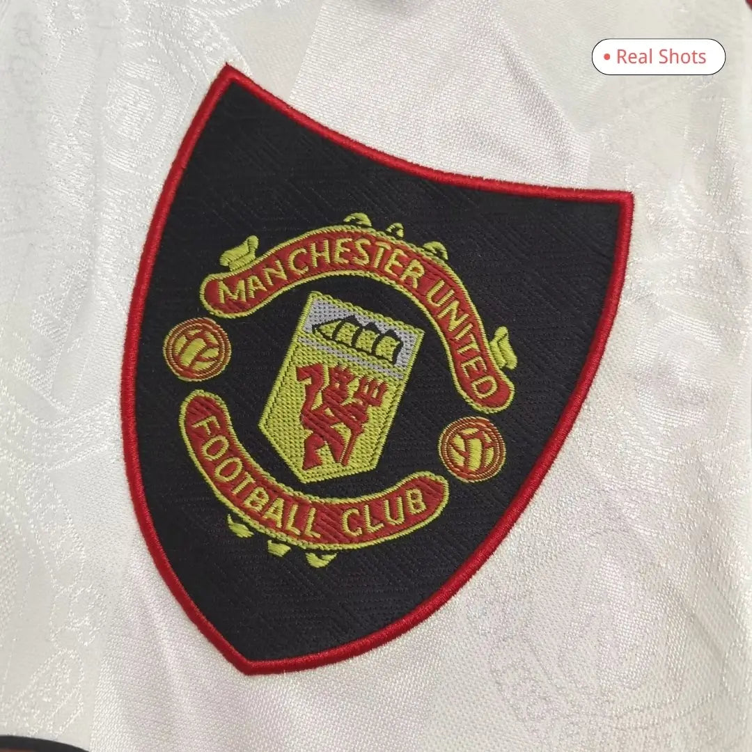 Manchester United 1998/99 Away Long Sleeve Retro Soccer Jersey