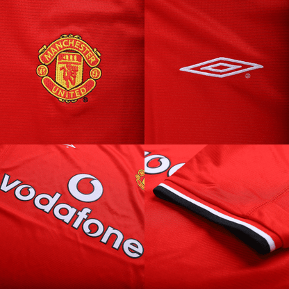 Manchester United 2000/02 Home Retro Soccer Jersey