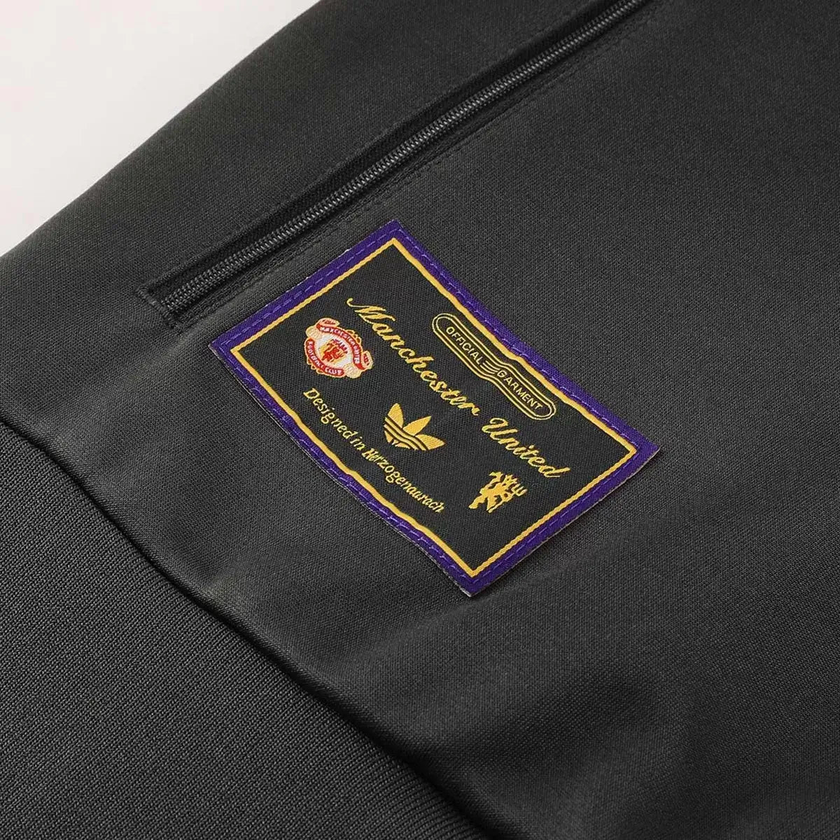 Manchester United Anthem Jacket Black 2025/26