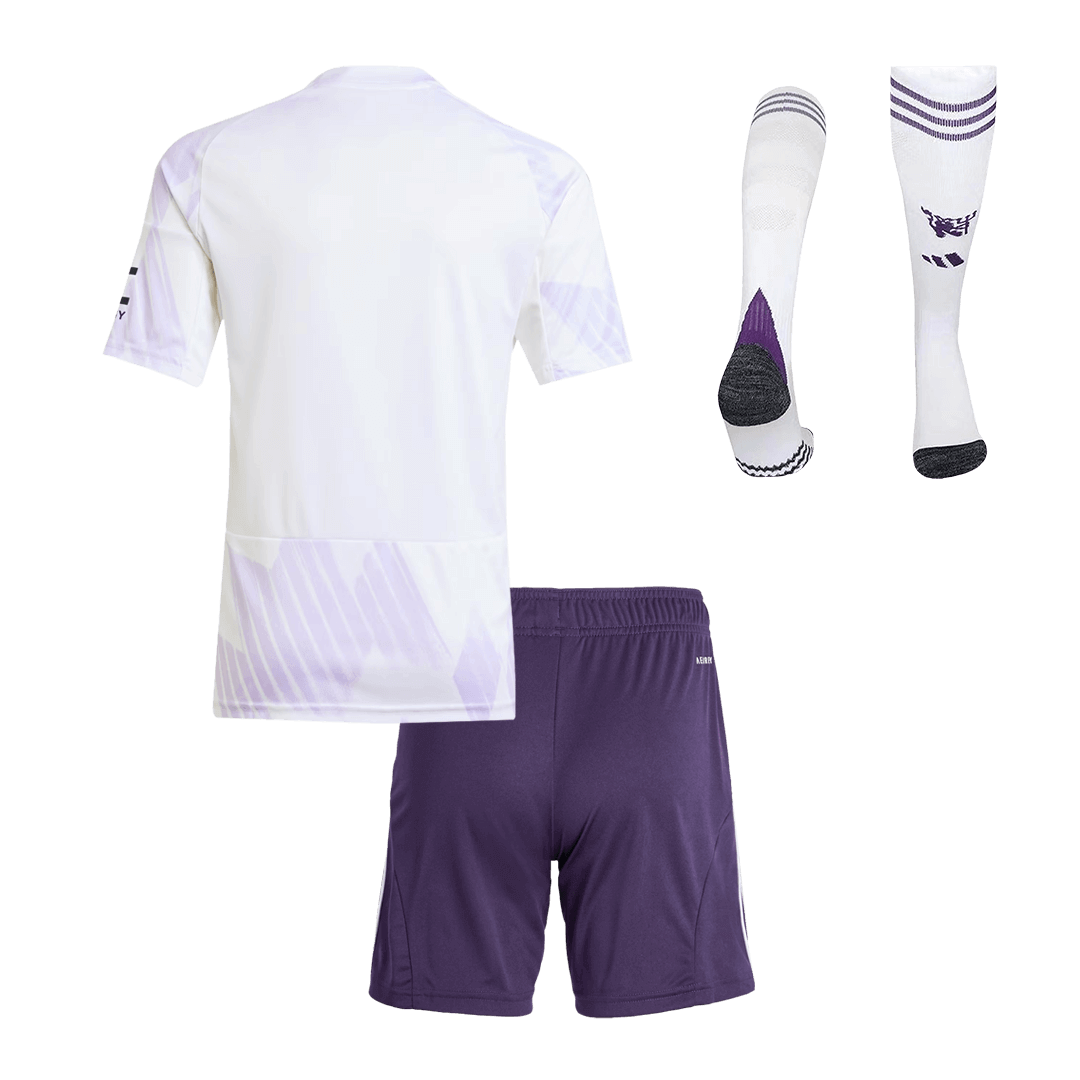 Manchester United Kid's Away Full Kit - Jersey+Shorts+Socks 2025/26