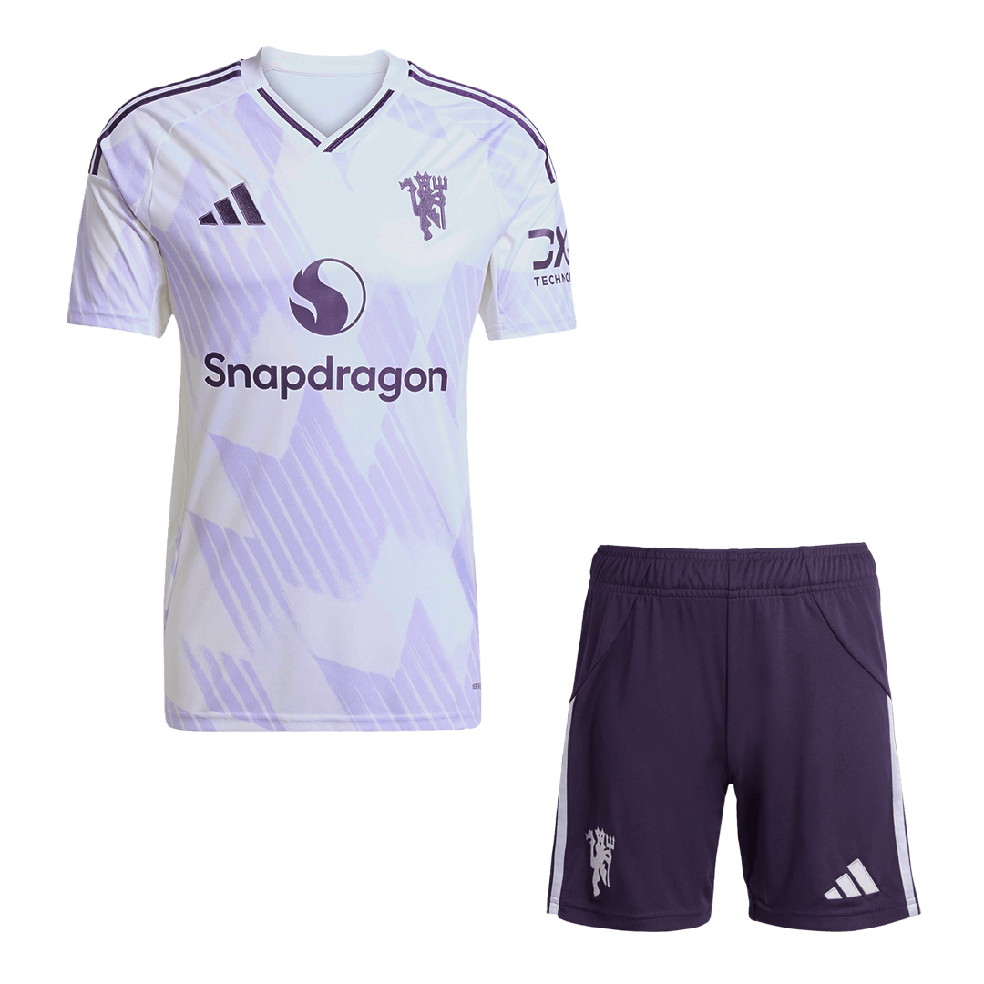 Tenue extérieure de Manchester United - Maillot + Short 2025/26