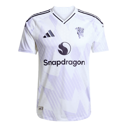 Manchester United Away Player Version Soccer Jersey 2025/26