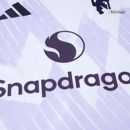 B.FERNANDES #8 Manchester United Maillot extérieur version joueur 2025/26