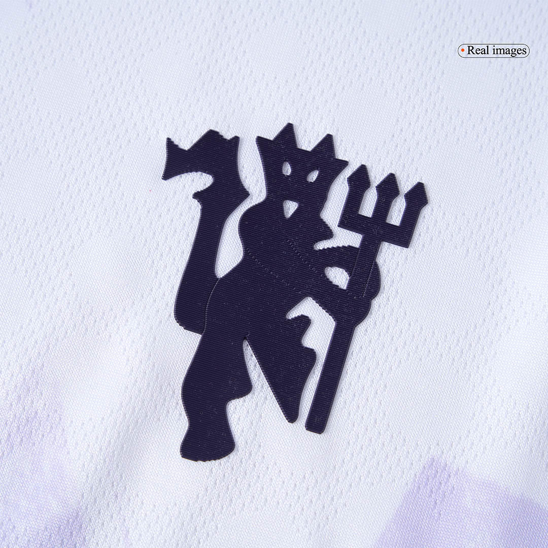 B.FERNANDES #8 Manchester United Maillot extérieur version joueur 2025/26