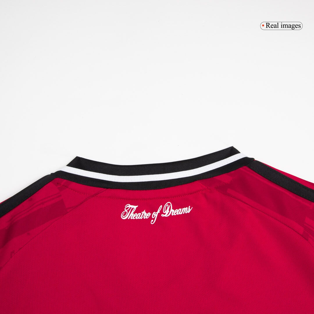 Camiseta de fútbol del Manchester United para la temporada 2025/26, roja