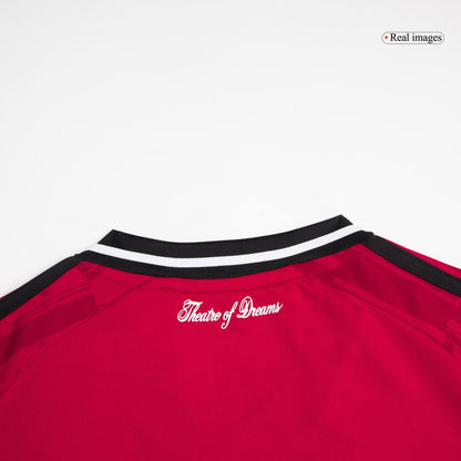 Camiseta de fútbol del Manchester United para la temporada 2025/26, roja