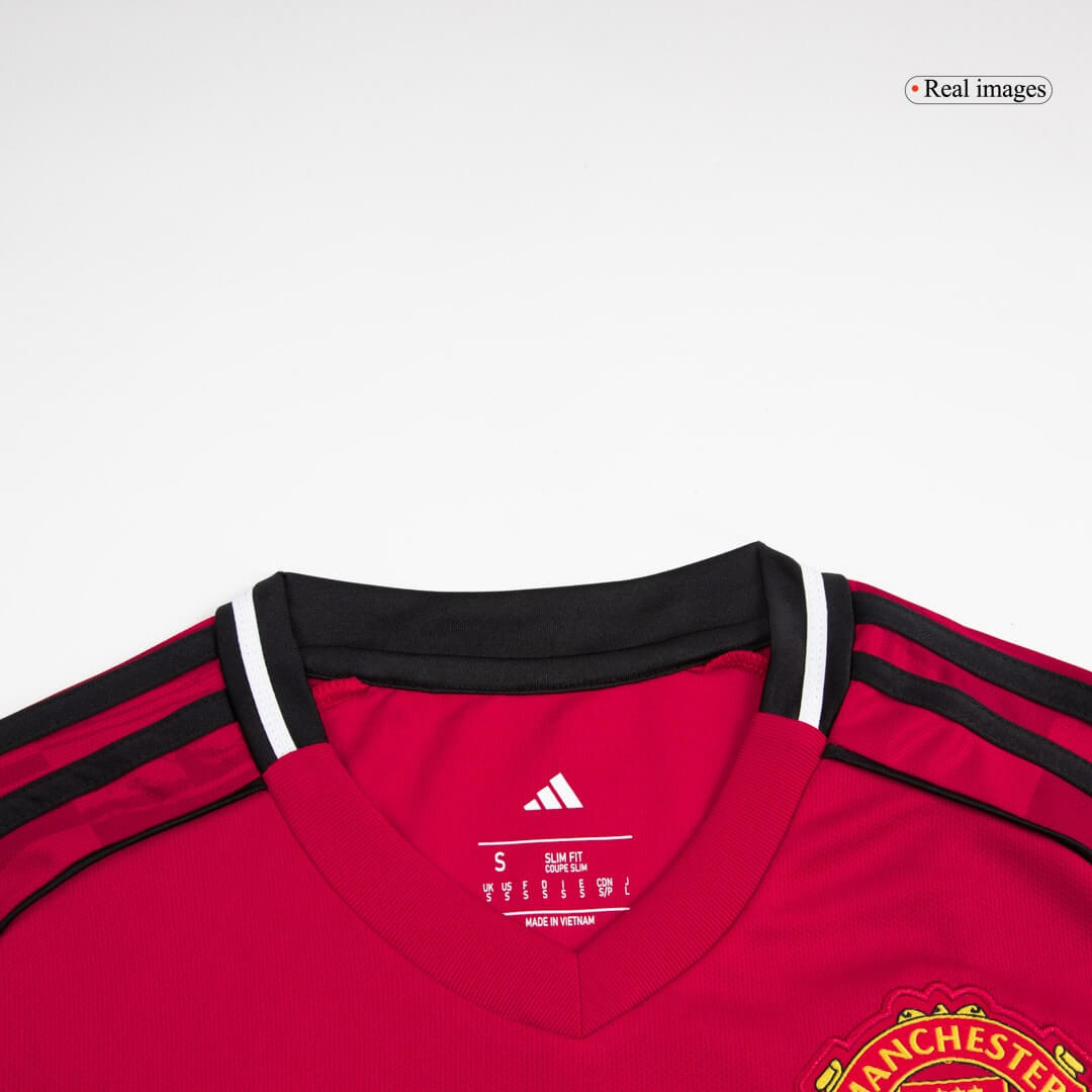 Camiseta de fútbol del Manchester United para la temporada 2025/26, roja