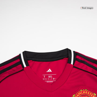 Camiseta de fútbol del Manchester United para la temporada 2025/26, roja
