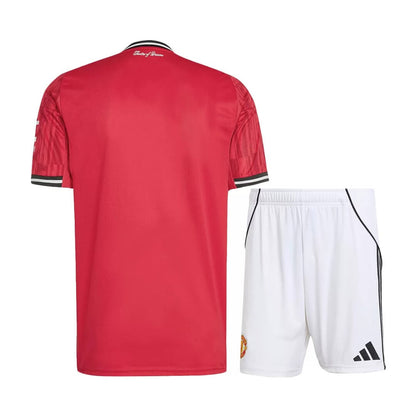 Equipación local del Manchester United - Camiseta + Pantalón corto 2025/26