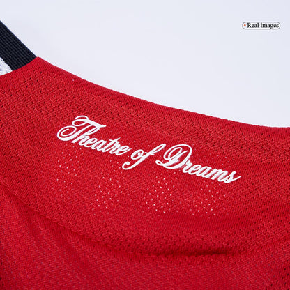 Camiseta de fútbol de B. FERNANDES #8 del Manchester United, versión jugador local, temporada 2025/26