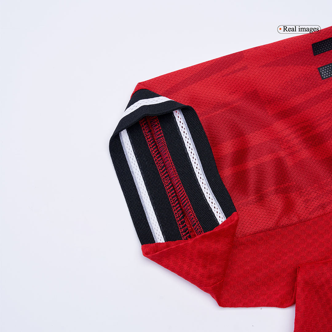 Camiseta de fútbol de B. FERNANDES #8 del Manchester United, versión jugador local, temporada 2025/26