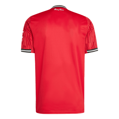 Camiseta de fútbol del Manchester United para la temporada 2025/26, roja
