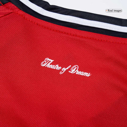 Manchester United Kid's Home Kit 2025/26 - Jersey+Shorts