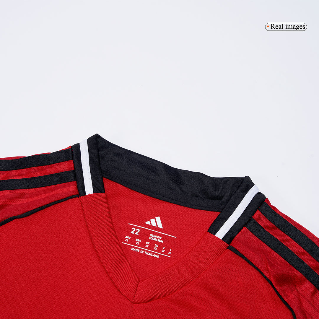 Manchester United Kid's Home Kit 2025/26 - Jersey+Shorts