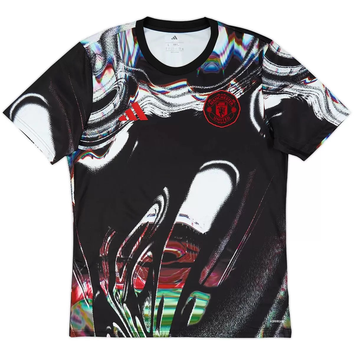 Maillot de football d'avant-match de Manchester United 2025/26