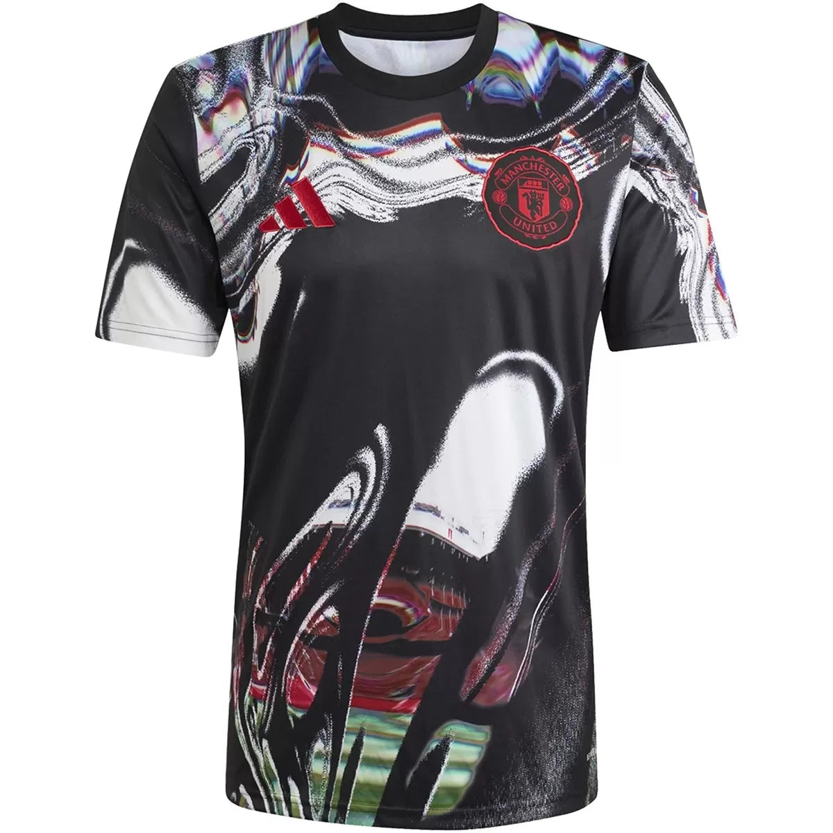 Maillot de football d'avant-match de Manchester United 2025/26