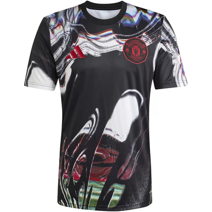 Maillot de football d'avant-match de Manchester United 2025/26