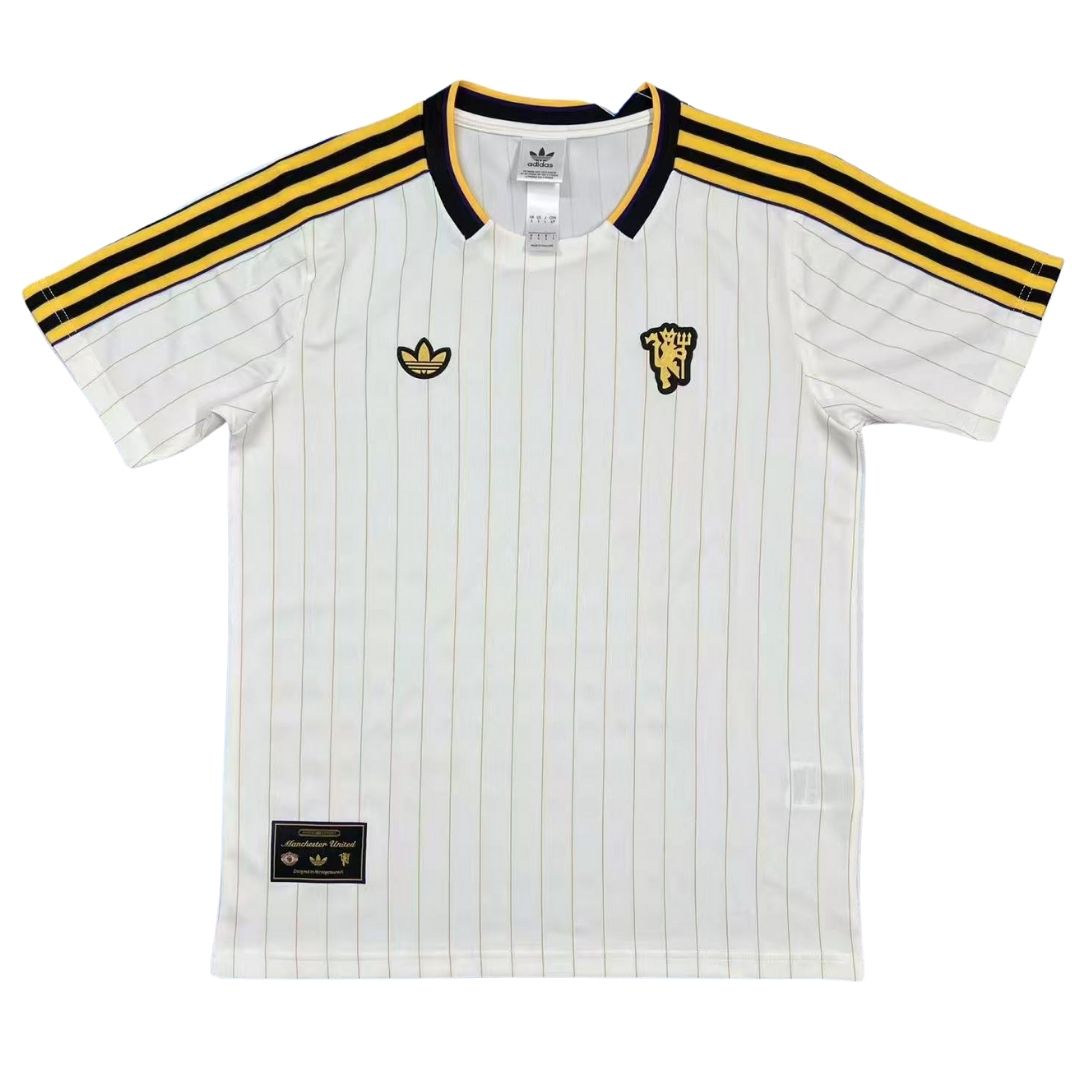 Manchester United Terrace Icon Shirt 2025/26 White
