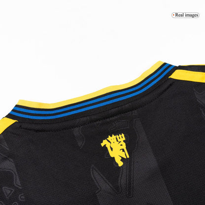 Manchester United Third Away Kid's Soccer Kit 2025/26